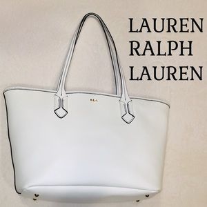 POLO RALPH LAUREN Leather Tote RLL